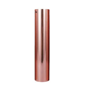 30cm x 100cm Glossy Metal Self Adhesive Vinyl Film DIY Cup Sticker Car Sticker, Color: Rose Gold