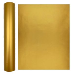 Matte Metal Self Adhesive Vinyl Lettering Sticker Cup Sticker Car Sticker, Size: 30x100cm (Gold)