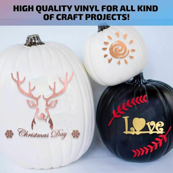 Matte Metal Self Adhesive Vinyl Lettering Sticker Cup Sticker Car Sticker, Size: 30x100cm (Gold) - Image 6