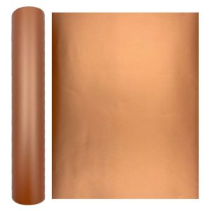 Matte Metal Self Adhesive Vinyl Lettering Sticker Cup Sticker Car Sticker, Size: 30x150cm (Rose Gold)