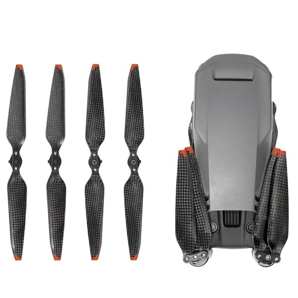 1 Pair Sunnylife 9453F-CF1 For Mavic 3 Carbon Fiber Propeller Quick Release Blade - Image 6