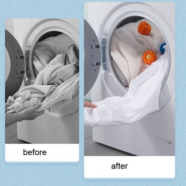 Washing Machine Laundry Ball Decontamination Hair Removal Anti-winding Cleaning Ball (Blue) - Image 5