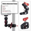 JMSUZ 124124 SLR Camera Rail Adjustable Clamp Crab Clamp (Red) - Image 6