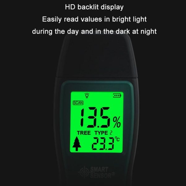 Smart Sensor AS971 Moisture Content Tester For Wood Furniture Making - Image 5