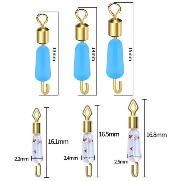 50 PCS HS-052 Silicone Eight-Shaped Ring Connector, Specification: Small (Blue) - Image 2