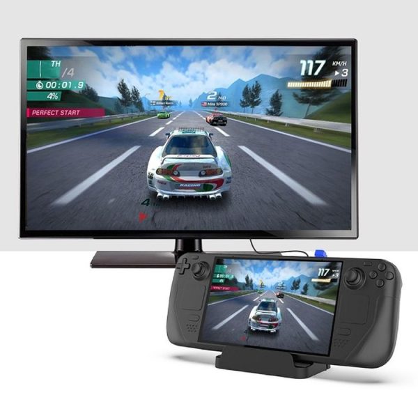 PGTECH For Steam Deck Game Console Base Support Data Transmission With Network Port - Image 6