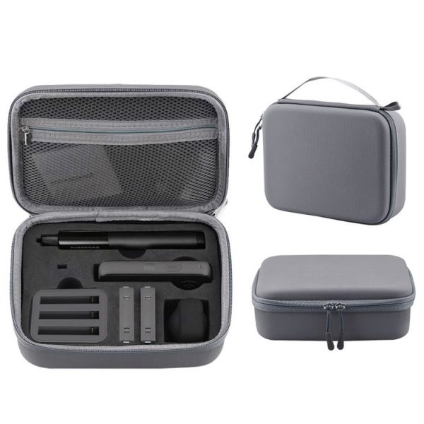 BRDRC For Insta360 ONE X3 / X2 Panoramic Camera Storage Bag (Gray)