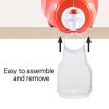 Foldable Laundry Detergent Drip Catcher Tray Cup Holder Soap Dispenser Gadget (Yellow) - Image 5