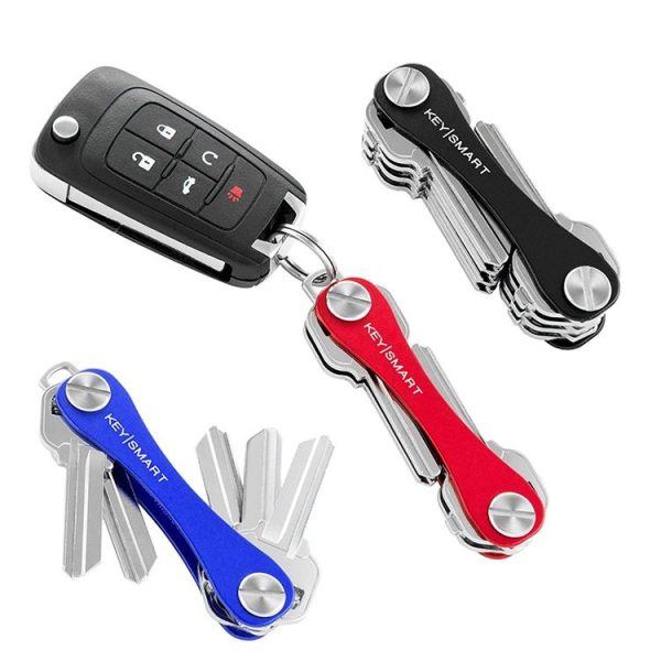2 PCS QD-81 Large Capacity Metal Key Holder Key Organizer Key Storage Box (Red) - Image 2