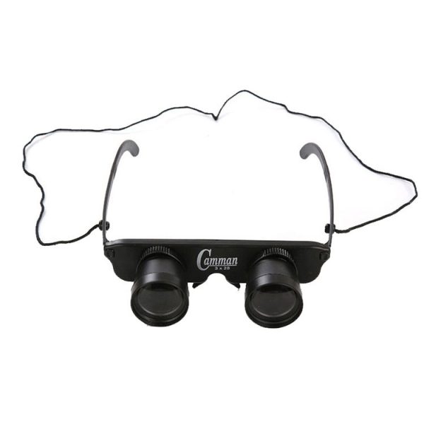 Camman 3 x 28 Adjustable Focus Glass Type Fishing Binoculars, Spec: With Zippered Glasses Case - Image 2