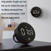 F1 Large Screen LED Electronic Rotating Kitchen Timer (Black) - Image 5