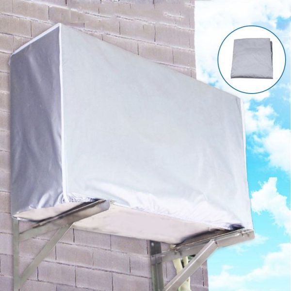 Outdoor Air Conditioning Cover Waterproof Dust Cover Rainproof Cover, Size: L 95 x 40 x 73cm - Image 6