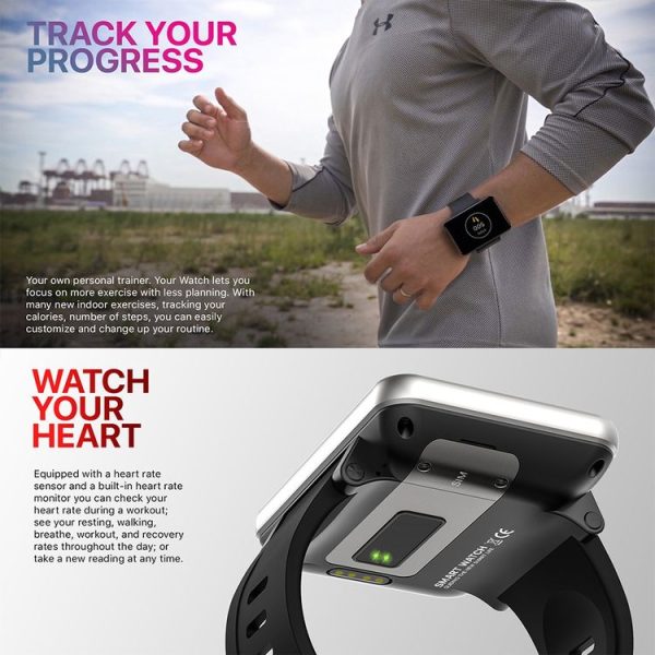 KOSPET TICWRIS MAX 2.86 Inch 3GB+32GB 8.0MP Camera Face Unlock Smart Calling Watch (Black) - Image 7