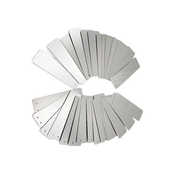 20 PCS Portable Waterproof Aluminum Plant Tags Waterproof Plant Label 82 x 25mm - Image 2