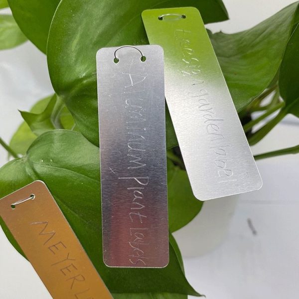 20 PCS Portable Waterproof Aluminum Plant Tags Waterproof Plant Label 82 x 25mm - Image 6