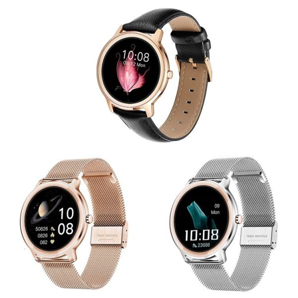 KOSPET Athena 1.1 Inch Heart Rate / Blood Pressure / Sleep Monitoring Smart Watch (Rose Red) - Image 2