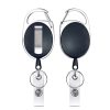 Multifunctional Retractable Waterproof Card Case Keychain Ring Card Sleeve (Vertical) - Image 5