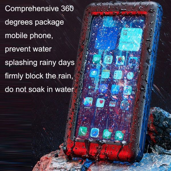 WEST BIKING Mountain Bicycle Riding Shock-proof Fixed Mobile Phone Bracket, Style: Handlebar - Image 6
