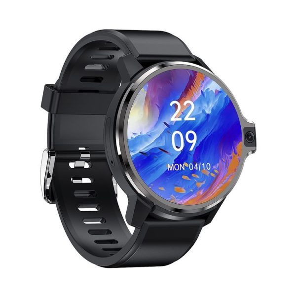 DM30 4G LTE 1.6 inch Android Heart Rate / Blood Oxygen Monitoring Smart Watch (Black)