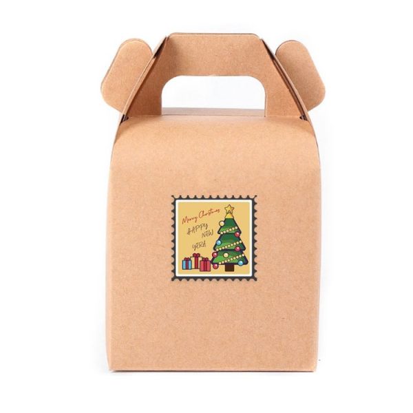 Christmas Sticker Decorative Gift Card Packaging Seal Sticker, Size: 38x38mm (K-211-R1) - Image 4