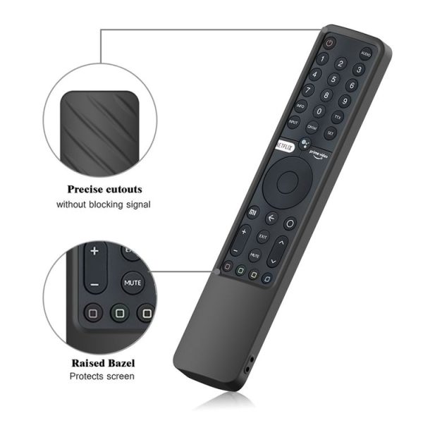 Suitable for Xiaomi P1 Remote Control Twill Washable Drop-proof Silicone Case (Pine Green) - Image 2