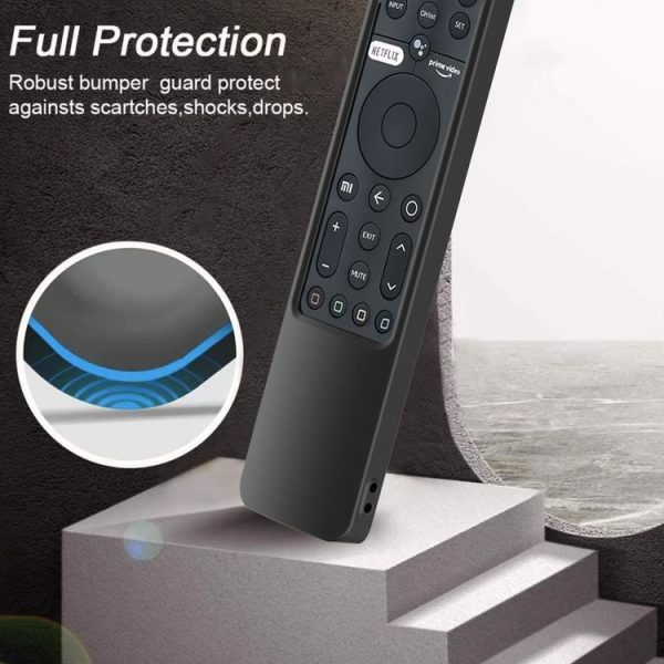 Suitable for Xiaomi P1 Remote Control Twill Washable Drop-proof Silicone Case (Pine Green) - Image 4