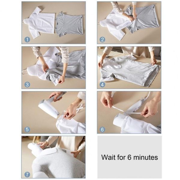 Traveling Portable Clothes Dryer Bag Fast Drying Folding Bag, Spec: Long Sleeves - Image 6