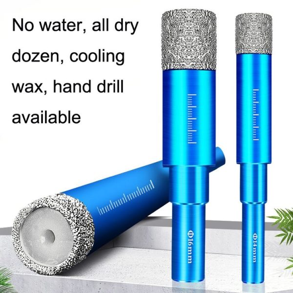 Ceramic Glass Hole Opener Domestic Marble Hole Puncher, Punch Diameter: 10mm - Image 5