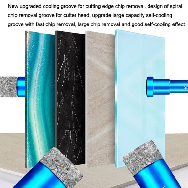 Ceramic Glass Hole Opener Domestic Marble Hole Puncher, Punch Diameter: 10mm - Image 6