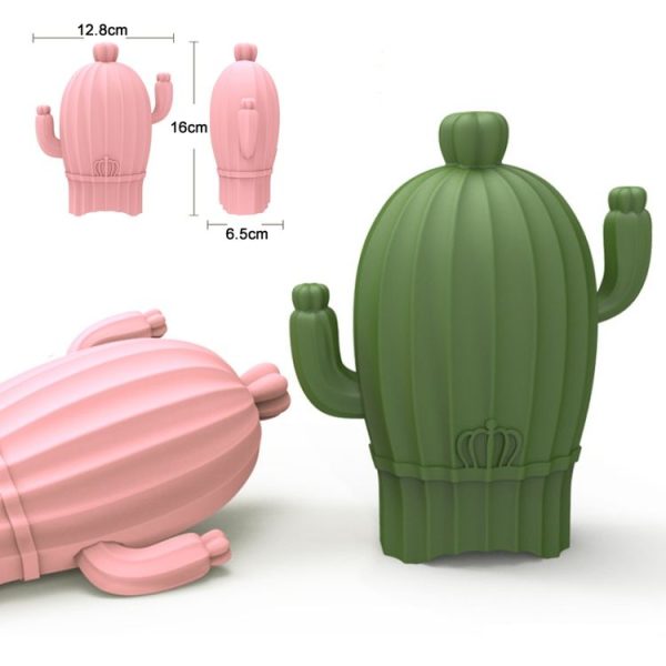Cute Thickened Warm Silicone Explosion-proof Water-filled Hot Water Bag (Green) - Image 2