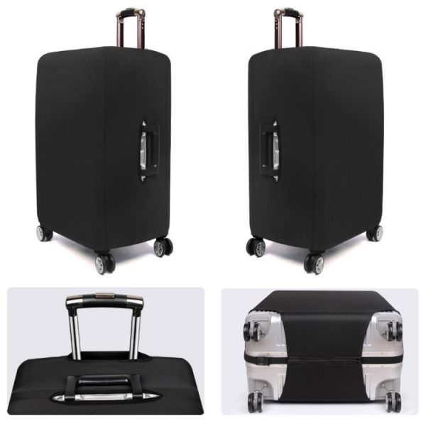 Thickened Wear-resistant Stretch Luggage Dust-proof Protective Cover, Size: M (Orange Red) - Image 5