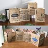 Foldable Jute Storage Box Sorting Basket for Underwear (THE DAILY) - Image 5