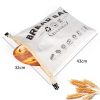 Cotton TPU Bread Bag With Clasp Reusable Storage Bag (Beige) - Image 2