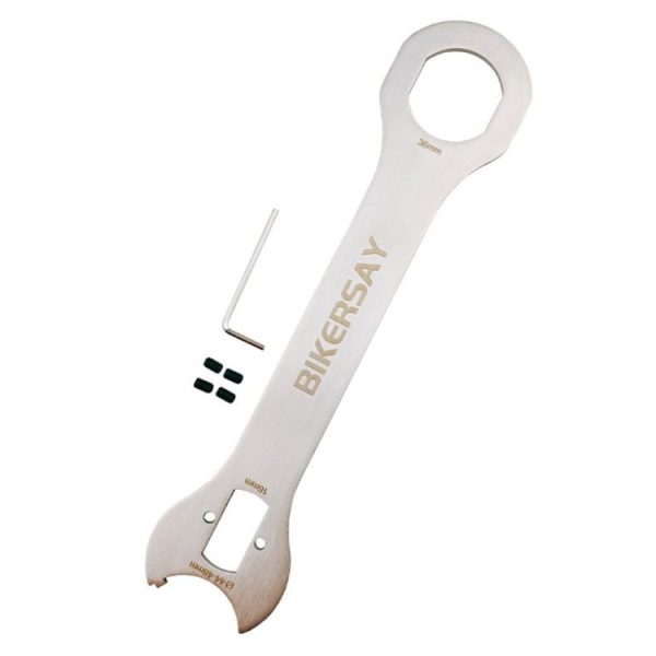 BIKERSAY Bicycle Axle Removal Tool Tail Hook Wrench Repair Tools (GK-FK02) - Image 2