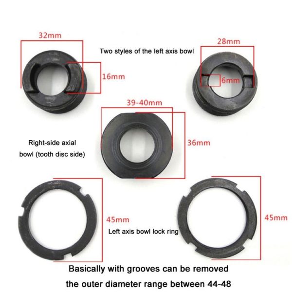 BIKERSAY Bicycle Axle Removal Tool Tail Hook Wrench Repair Tools (GK-FK02) - Image 3