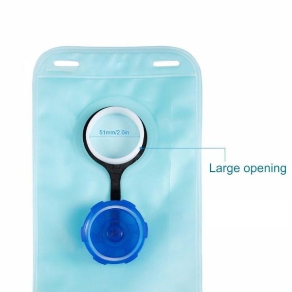 2L Outdoor Drinking Water Bag Environmental Protection Sports Riding Folding Water Bag (Printed) - Image 4
