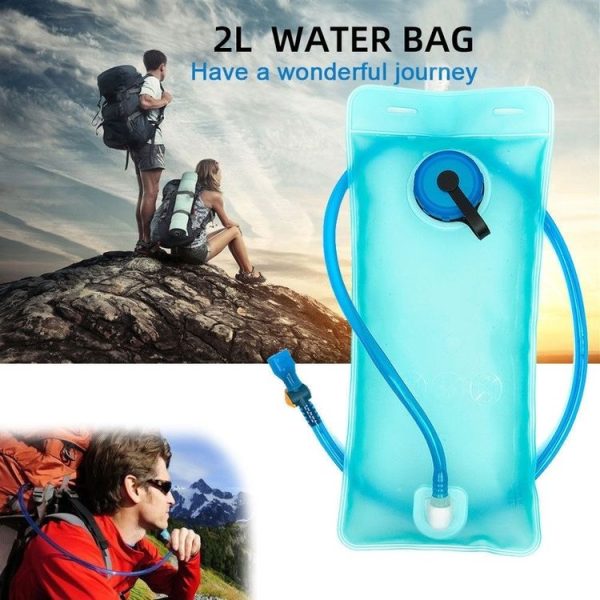 2L Outdoor Drinking Water Bag Environmental Protection Sports Riding Folding Water Bag (Printed) - Image 6