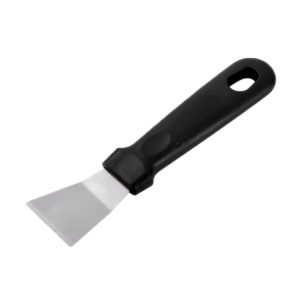 Hood Decontamination Cleaning Spatula Fridge Defrosting Tool (Stainless Steel Scimitar)