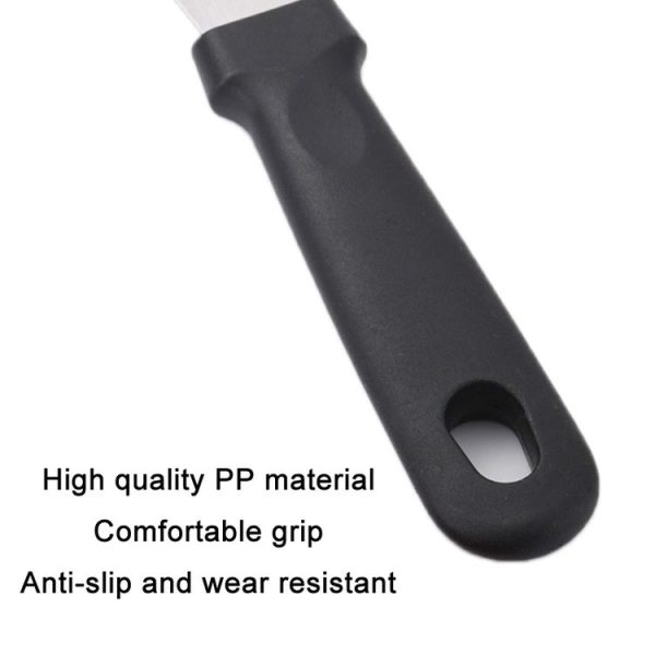 Hood Decontamination Cleaning Spatula Fridge Defrosting Tool (Stainless Steel Scimitar) - Image 3