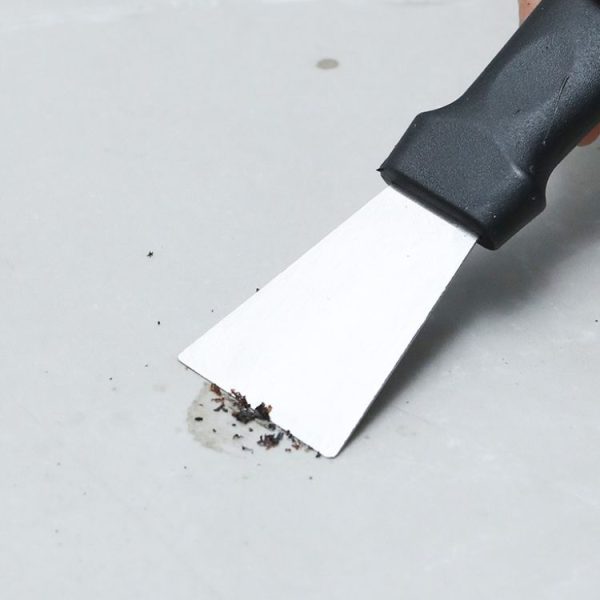 Hood Decontamination Cleaning Spatula Fridge Defrosting Tool (Stainless Steel Scimitar) - Image 4