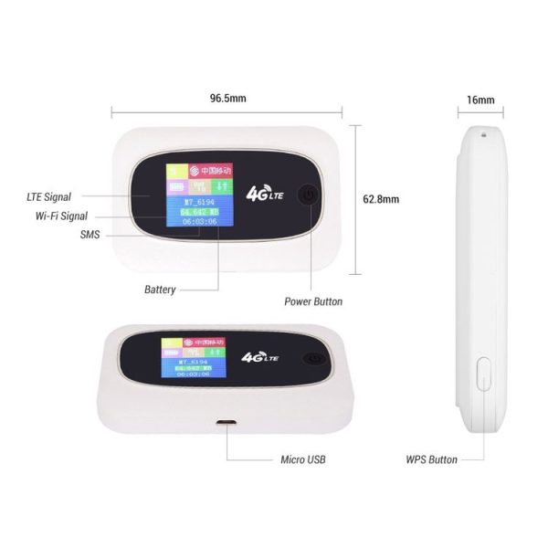 M7 4G WIFI Mobile Card Router Color Random Delivery, Style: Full Frequency International Edition - Image 3