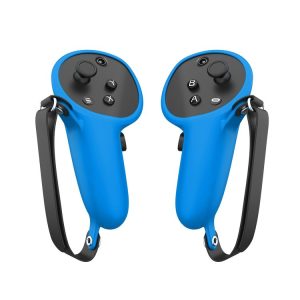 Meta Quest Pro 1pair Handle Silicone Case Cover VR Accessories (Blue)