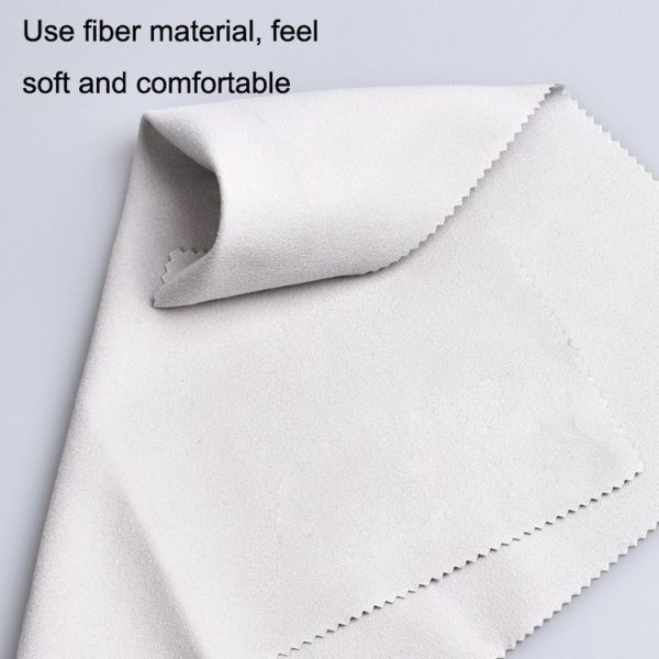 10PCS Wind Guitar Cleaning Cloth Piano Wipe Jean Cloth (Gray) - Image 4