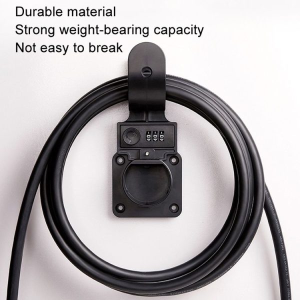 Tesla Charging Pile Anti-Theft Protection Rack, Style: With Password - Image 6