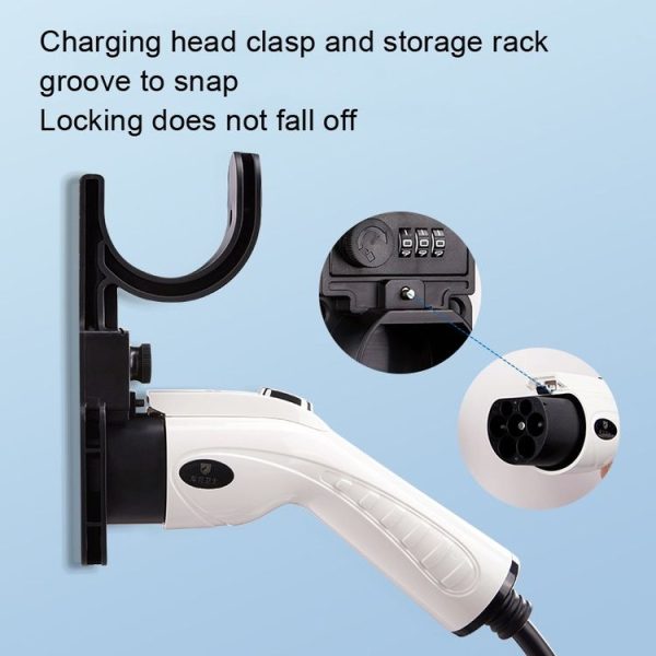 Tesla Charging Pile Anti-Theft Protection Rack, Style: With Password - Image 9
