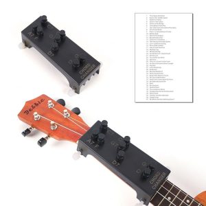 Folk Ukulele Guitar Chord Assist Beginners Guitar Boosters (Ukulele Aid+Music Book)