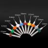 10 In 1 PCB Tungsten Steel Drill Bits Carving Miniature Drill Bits, Size: 0.1-1mm - Image 2