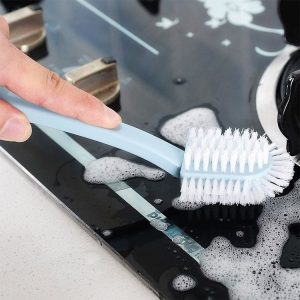 Cleaning Shoes Brush Soft Sneakers Brush Plastic Small Board Brush (Blue)