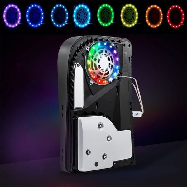 PS5 RGB Lights Strips 8 Colors Multiple Decoration Led Lights with Remote Controller - Image 4