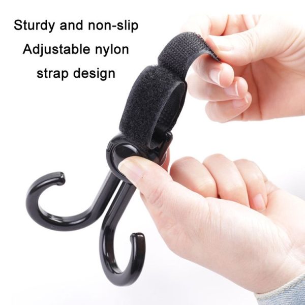 Multifunctional Wheelchair Baby Stroller Double Hooks (2 PCS / Set) - Image 4